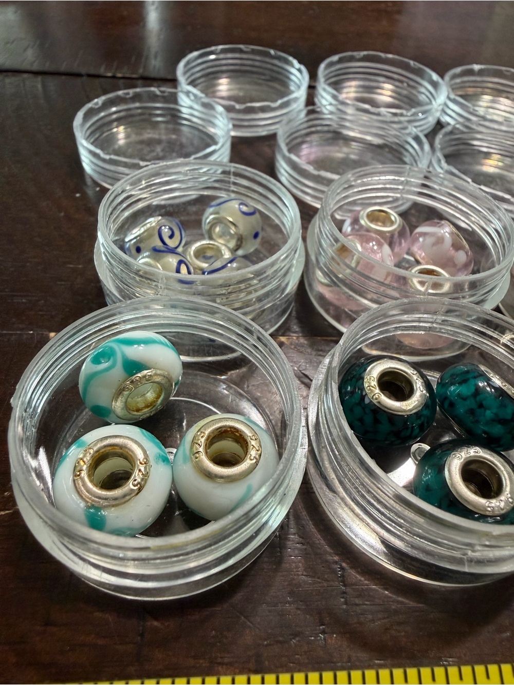 Mixed Glass European-Style Charm Beads - Multicolor Set - Picture 5 of 9